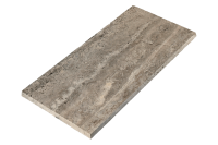 Натуральная плитка из травертина Silver Vein Cut для внутренней и внешней отделки — RKS SLATE 